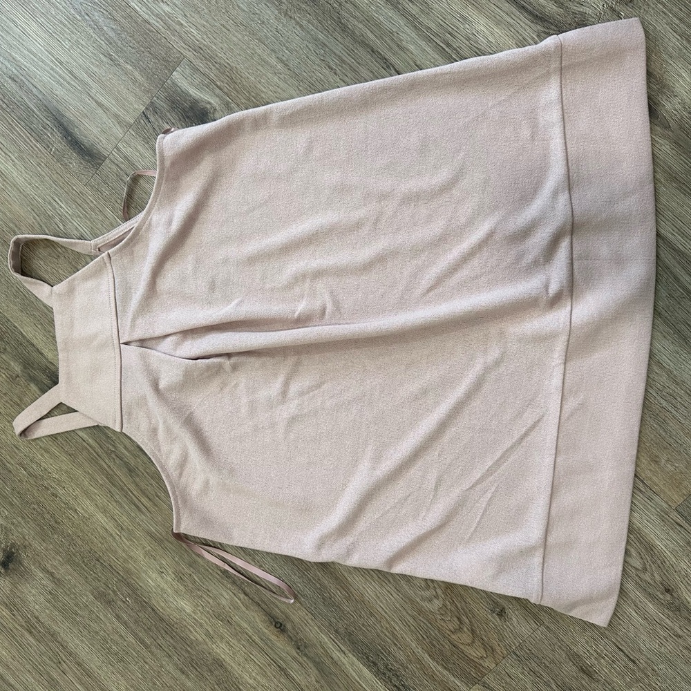Doe & Rae Light Beige Knit Tank - Picture 3 of 3